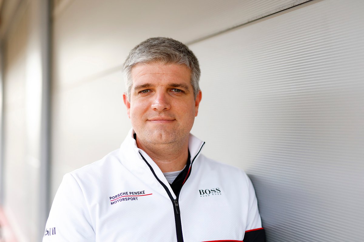 Diuguid was Scott McLaughlin's engineer in IndyCar last year. Now he's the managing director of the newly-created Porsche Penske Motorsport entity