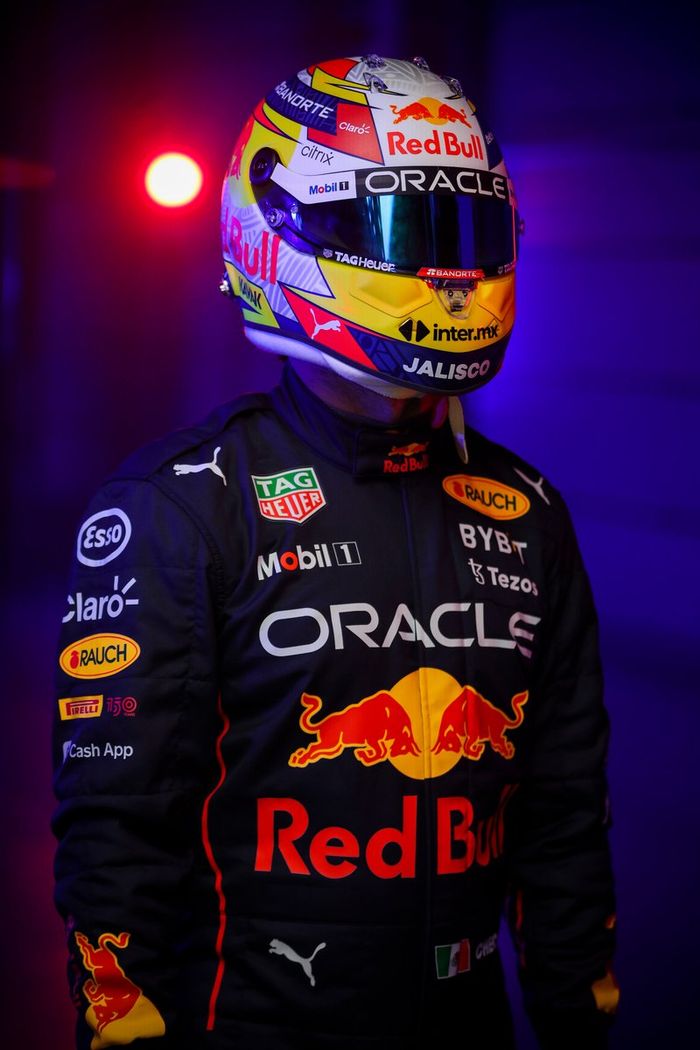 Casco de Sergio Pérez, Red Bull Racing