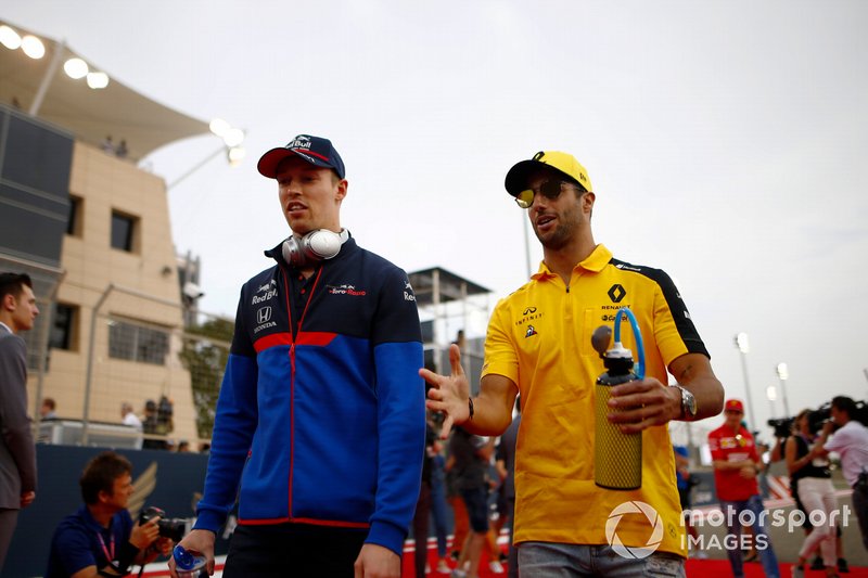 Daniil Kvyat, Toro Rosso, Daniel Ricciardo, Renault F1 Team