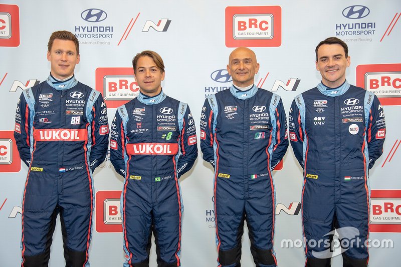 Nick Catsburg, Augusto Farfus, Gabriele Tarquini, Hyundai BRC Team