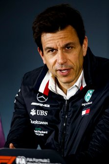 Toto Wolff, directeur exécutif, Mercedes AMG, en conférence de presse