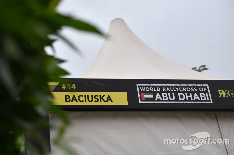 Rokas Baciuska, ES Motorsport team area board