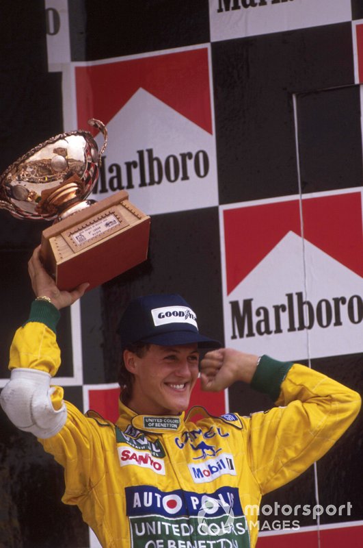 Podio: Michael Schumacher, Benetton