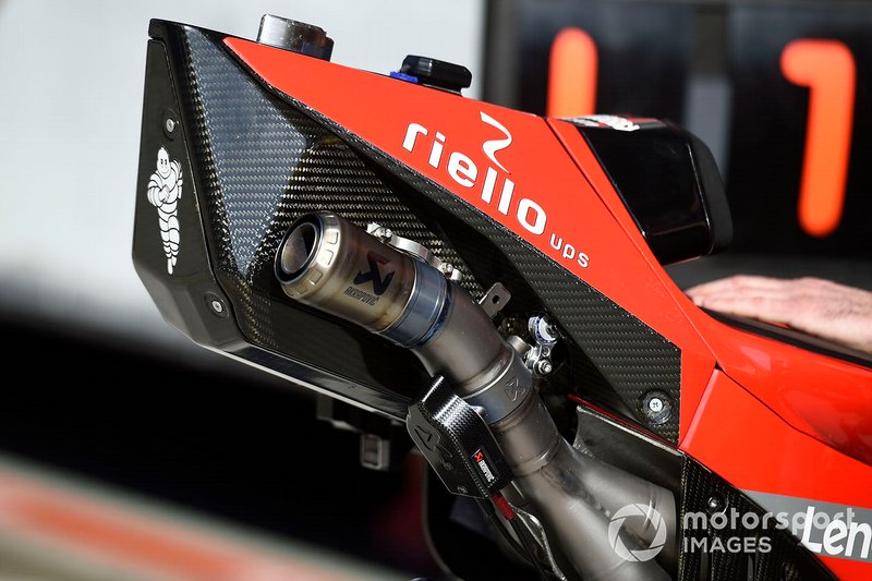 Ducati Team bike detail