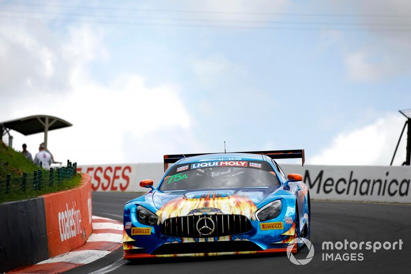DNF: #75 SunEnergy1 Racing Mercedes AMG GT GT3: Kenny Habul, Dominik Baumann, Thomas Jäger