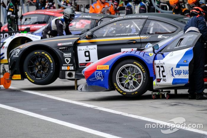 #9 Boutsen Ginion BMW M6 GT3: Karim Ojjeh, Philippe Steveny, Marc Rostan