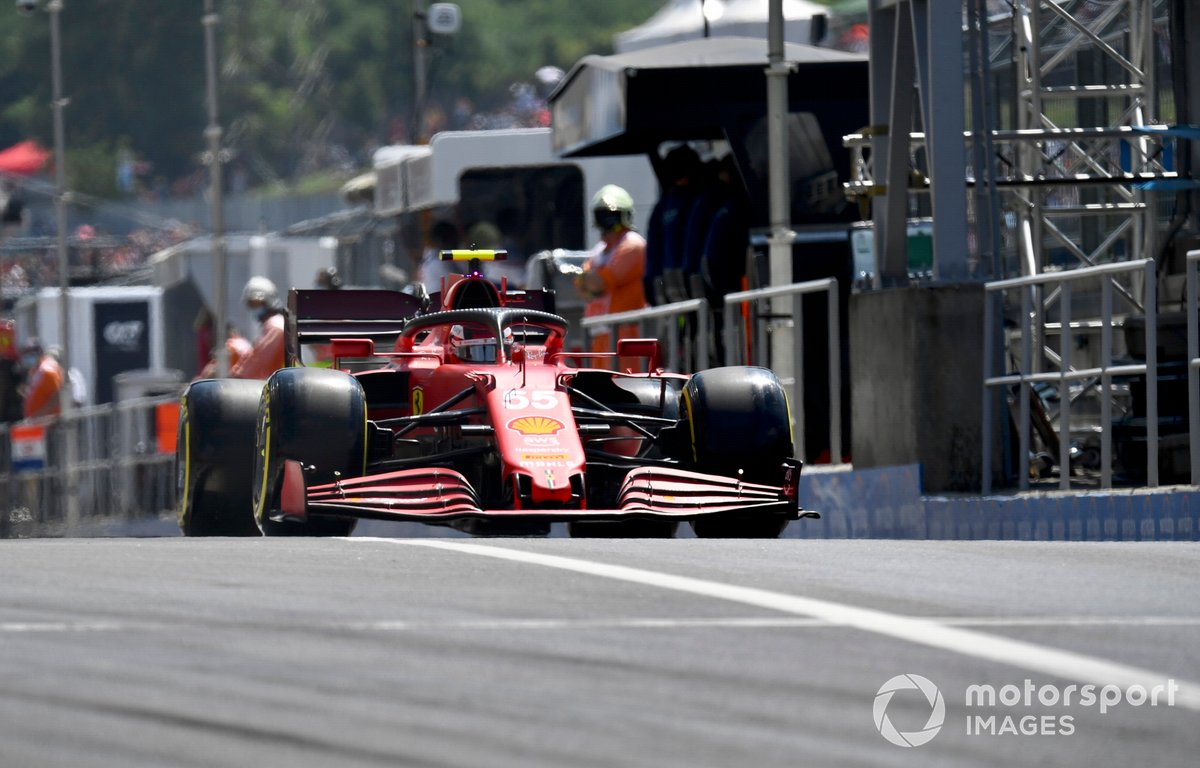 Carlos Sainz Jr., Ferrari SF21