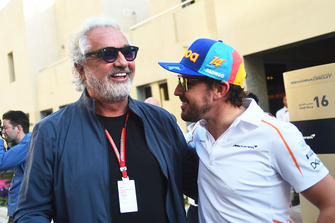 Flavio Briatore e Fernando Alonso, McLaren