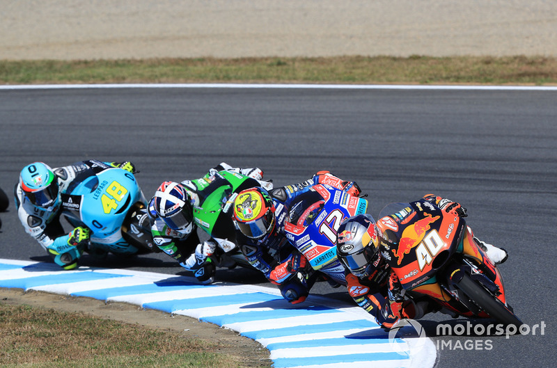 Darryn Binder, Red Bull KTM Ajo, Marco Bezzecchi, Prustel GP, John McPhee, CIP Green Power, Lorenzo Dalla Porta, Leopard Racing