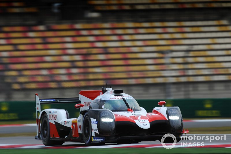 #7 Toyota Gazoo Racing Toyota TS050: Mike Conway, Kamui Kobayashi, Jose Maria Lopez 