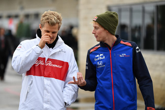 Marcus Ericsson, Alfa Romeo Sauber F1 Team and Brendon Hartley, Toro Rosso