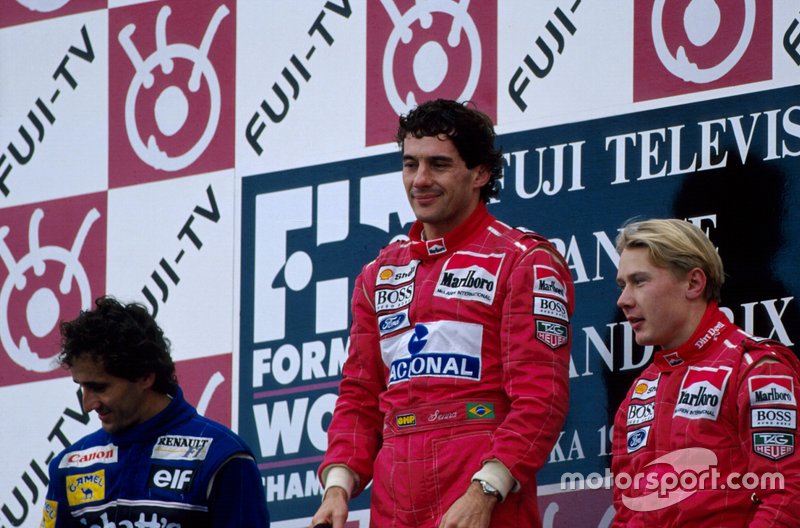 Ayrton Senna, McLaren, Alain Prost, Williams, Mika Hakkinen, McLaren