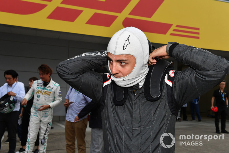 Felipe Massa at Legends F1 30th Anniversary Lap Demonstration