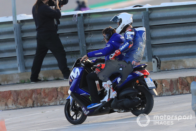 Jonas Folger, Yamaha Factory Racing after crash