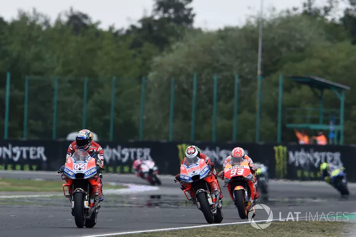 Andrea Dovizioso, Ducati Team, wins
