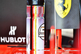 La gourde de Sebastian Vettel, Ferrari