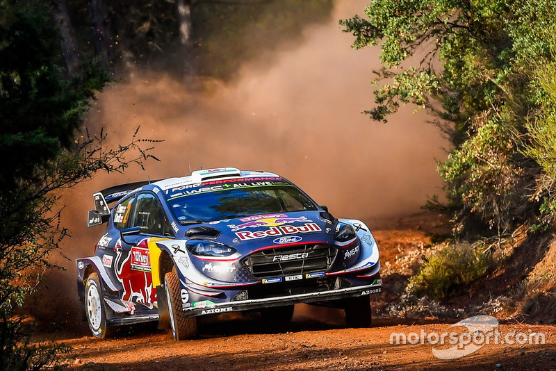 Elfyn Evans, Daniel Barritt, M-Sport Ford WRT Ford Fiesta WRC