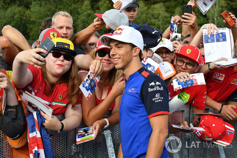 A Belga Nagydíj rajongói - F1 2018