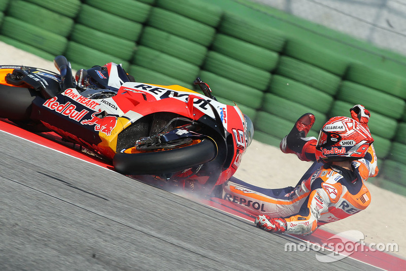 Caída de Marc Márquez, Repsol Honda Team