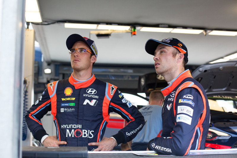 Thierry Neuville, Hyundai Motorsport, Hayden Paddon, Hyundai Motorsport