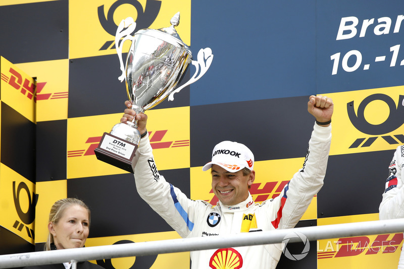 Podium: second place Augusto Farfus, BMW Team RMG