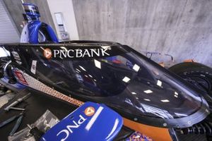 Scott Dixon, Chip Ganassi Racing Honda with aeroscreen