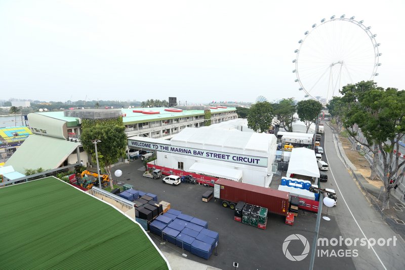 Preparazione del paddock