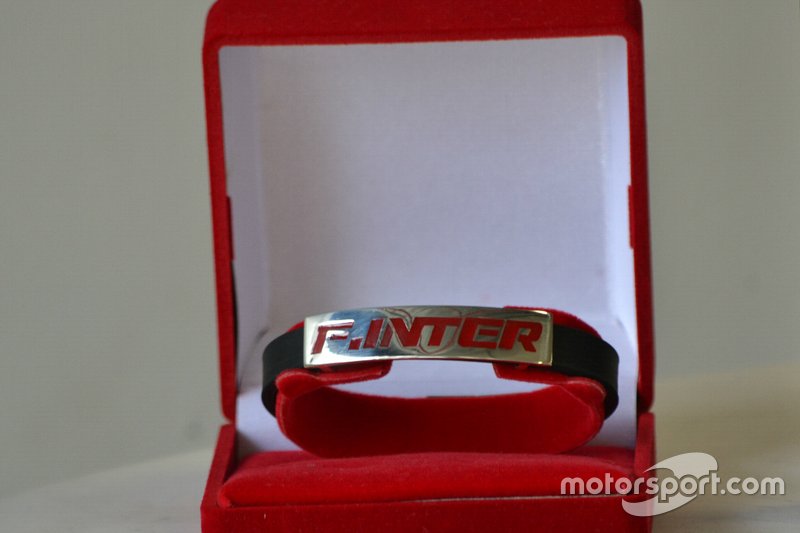 Bracelete "F.Inter Logo" em prata