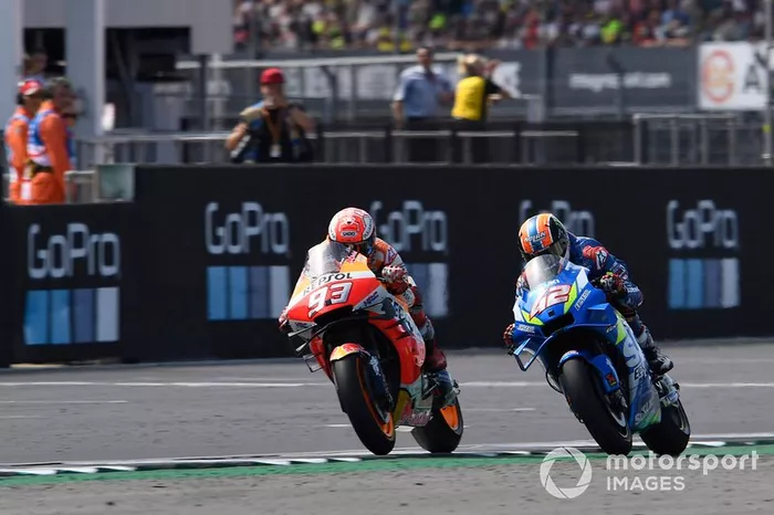 Marc Márquez, Repsol Honda Team, Alex Rins, Team Suzuki MotoGP 