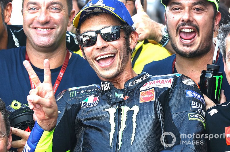 Secondo classificato Valentino Rossi, Yamaha Factory Racing