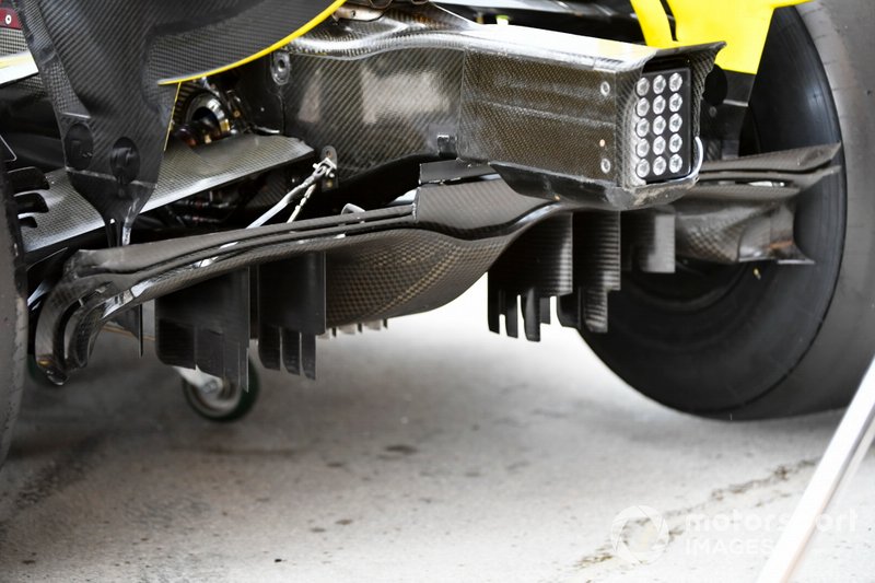 Renault R.S.19: Diffusor