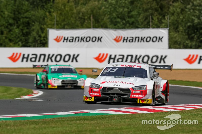 Damit dieses Jahr nicht wieder der Verdacht aufkommt, dass die Ergebnisse intern abgesprochen sind - wie im Vorjahr im Audi-Titelkampf zwischen Rene Rast und Nico Müller, als der Schweizer zurücksteckte -, setzte DTM-Boss Gerhard Berger ein Teamorder-Verbot durch. Wie man das kontrollieren will, ist allerdings fraglich.