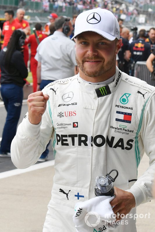Pole man Valtteri Bottas, Mercedes AMG F1