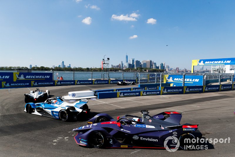 Antonio Felix da Costa, BMW I Andretti Motorsports, BMW iFE.18, Sam Bird, Envision Virgin Racing, Audi e-tron FE05