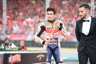 Il Campione del Mondo Marc Marquez, Repsol Honda Team, festeggia