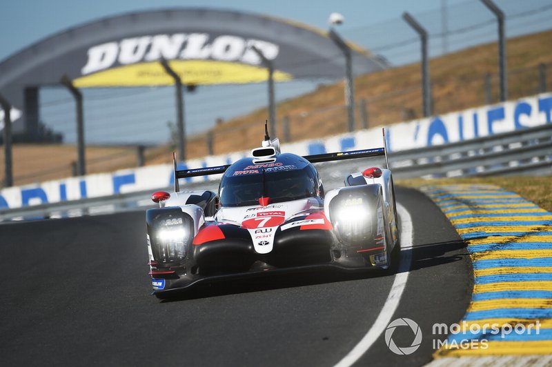#7 Toyota Gazoo Racing Toyota TS050: Mike Conway, Kamui Kobayashi, Jose Maria Lopez