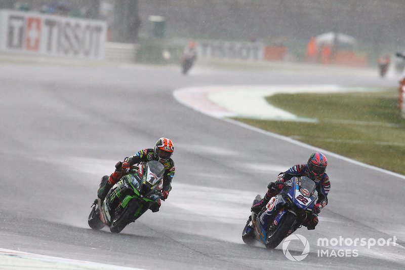 Alex Lowes, Pata Yamaha supera Jonathan Rea, Kawasaki Racing Team