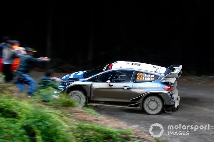Elfyn Evans, Scott Martin, M-Sport Ford WRT Ford Fiesta WRC