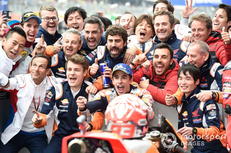 Il vincitore della gara Marc Marquez, Repsol Honda Team