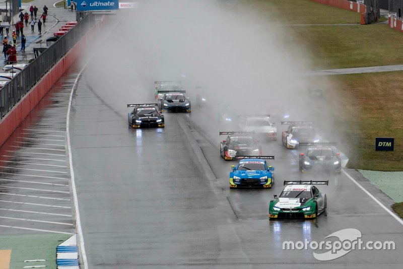 Saisonauftakt in Hockenheim (Sa): Wittmann holt gleich mal die ersten drei Punkte für die Pole-Position. Auch den Sieg holt er am Ende locker. Müller gelingt nur Platz acht. Rast scheidet auf Platz zwei liegend kurz vor Schluss mit technischem Problem aus. Stand: WIT (28 Pkt.), MÜL (4), RAS (0)