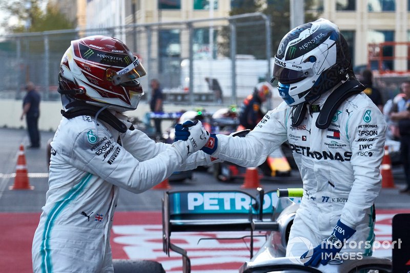 Lewis Hamilton & Valtteri Bottas