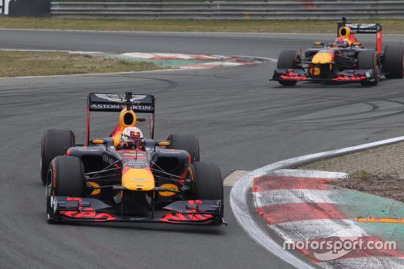 Max Verstappen, Pierre Gasly, Red Bull Racing RB7