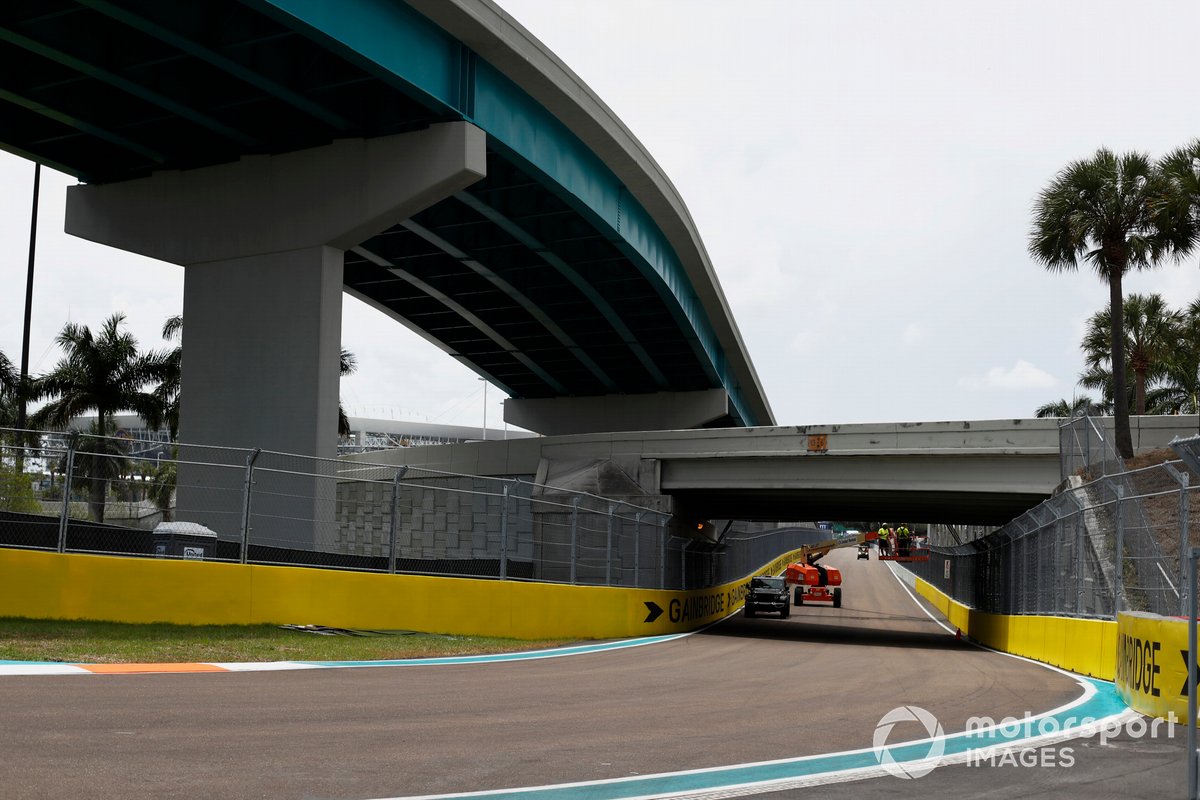 A view of the track