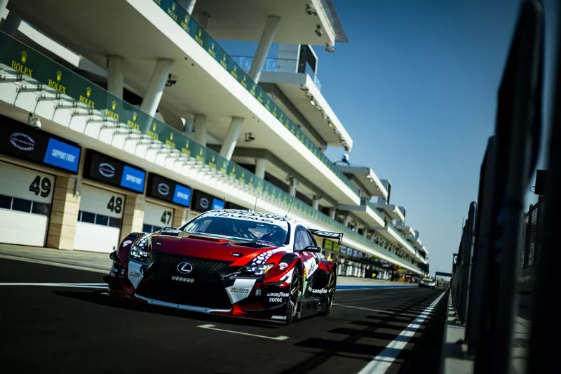 #87 Akkodis ASP Team Lexus Rc F LMGT3 : Petru Umbrarescu, Clemens Schmid, Jose Maria Lopez