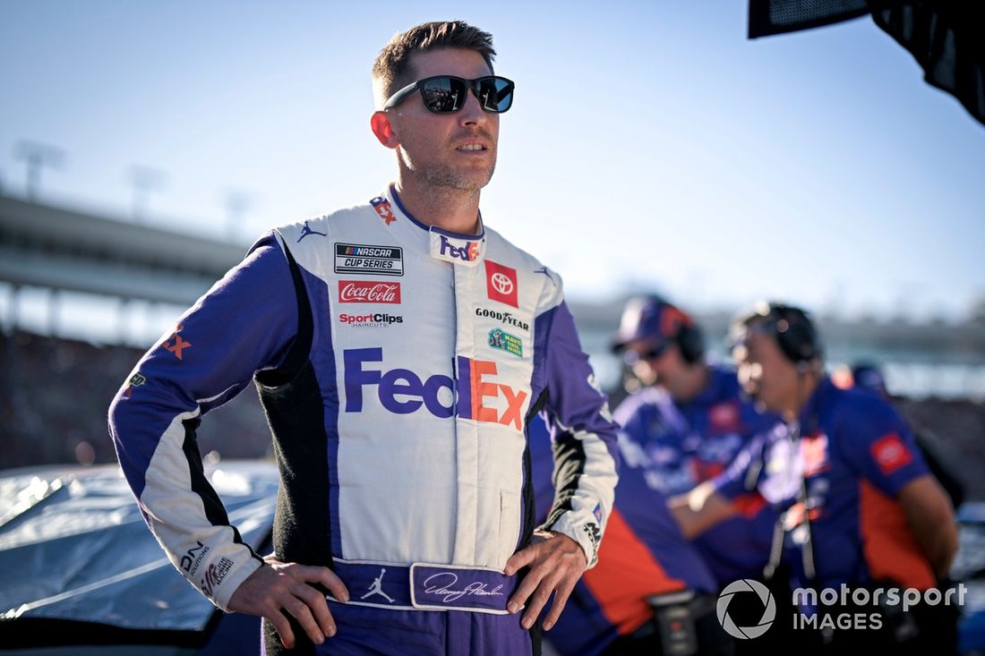 Denny Hamlin, Joe Gibbs Racing, FedEx Toyota Camry