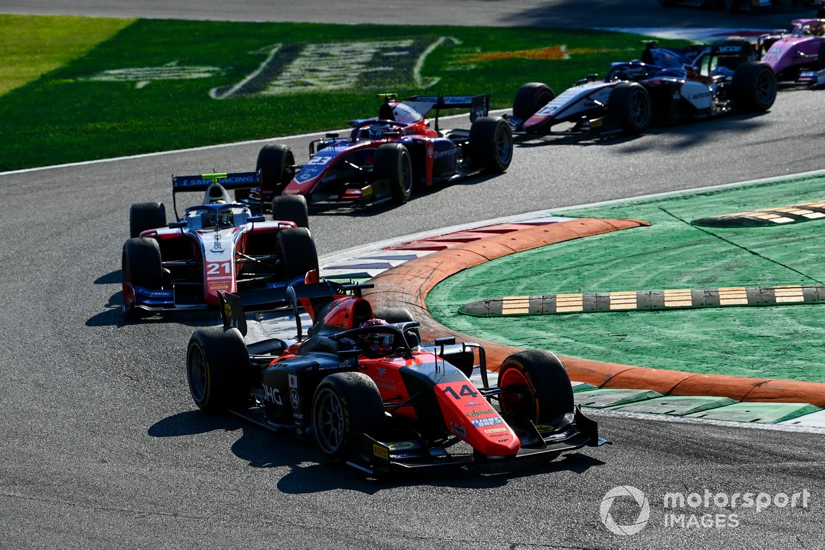 Nobuharu Matsushita, MP Motorsport, Robert Shwartzman, Prema Racing e Marino Sato, Trident