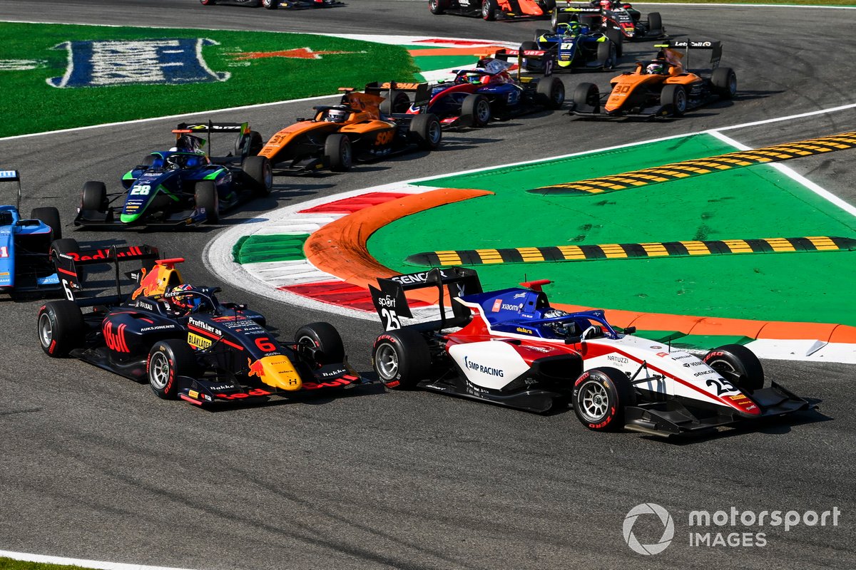 Michael Belov, Charouz Racing System e Dennis Hauger, Hitech Grand Prix