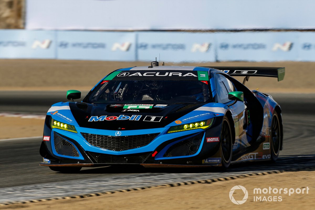 #57 Heinricher Racing w/MSR Curb-Agajanian Acura NSX GT3, GTD: Alvaro Parente, Misha Goikhberg