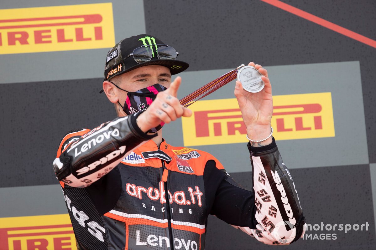 Scott Redding, Aruba.it Racing Ducati con la medaglia