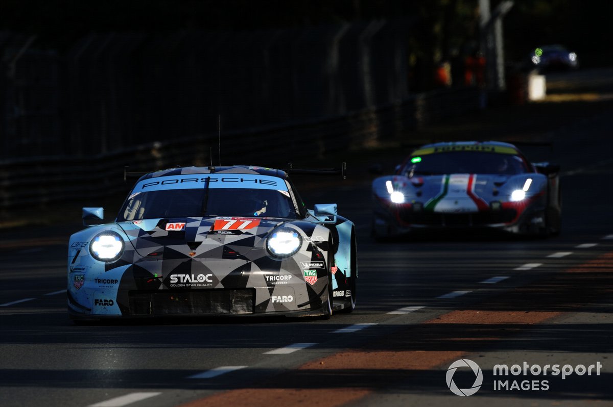 #77 Dempsey-Proton Racing Porsche 911 RSR: Christian Ried, Riccardo Pera, Matt Campbell
